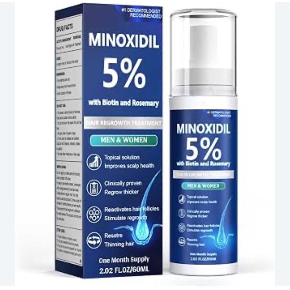 Minoxidil 5% hair and beard growth foam new in box